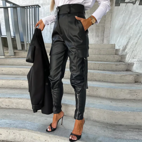 Drune | Damenhose mit Reißverschlüssen