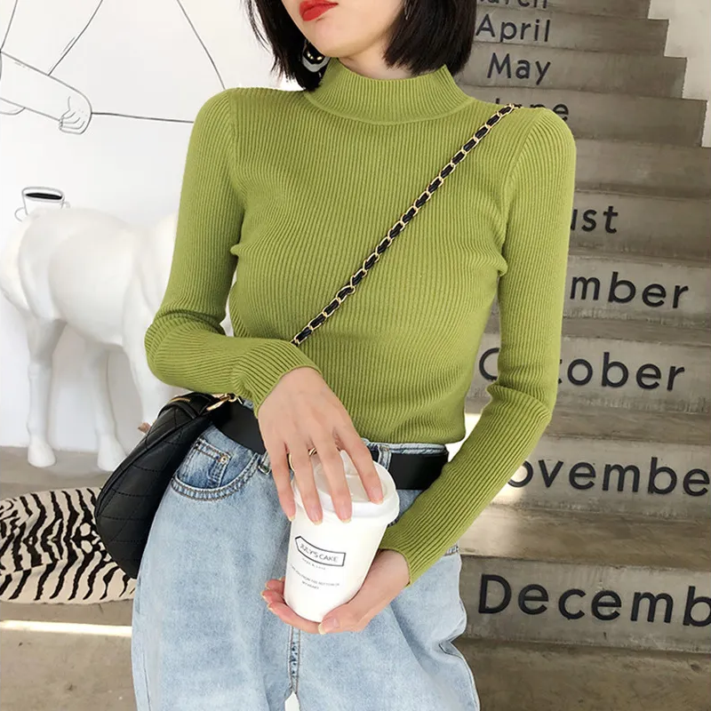Drune | Pullover - Hoher Kragen & Gerippt