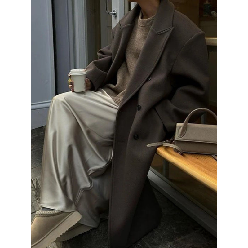 Drune | Wollmantel - Oversize & Winter