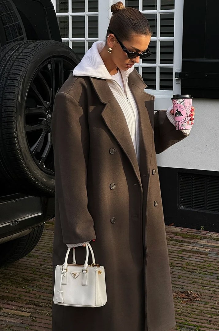 Drune | Übergröße Mantel Jacke Mit Zeitloser Eleganz Für Damen