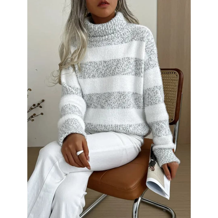 Drune | Stilvolle Pullover mit Stehkragen für Damen