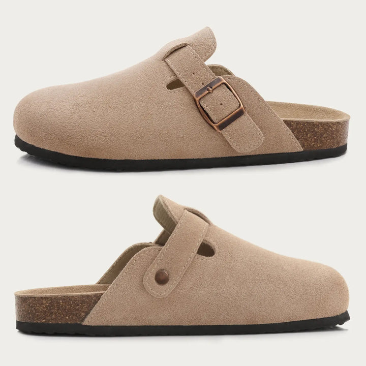 Drune | Moderne und stilvolle Wildleder Hausschuhe für Damen