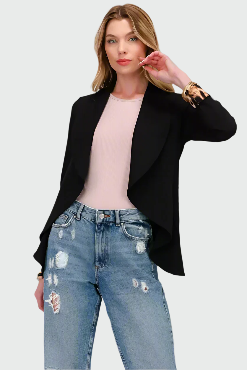 Drune | Freizeit Blazer mit Pantherdetail