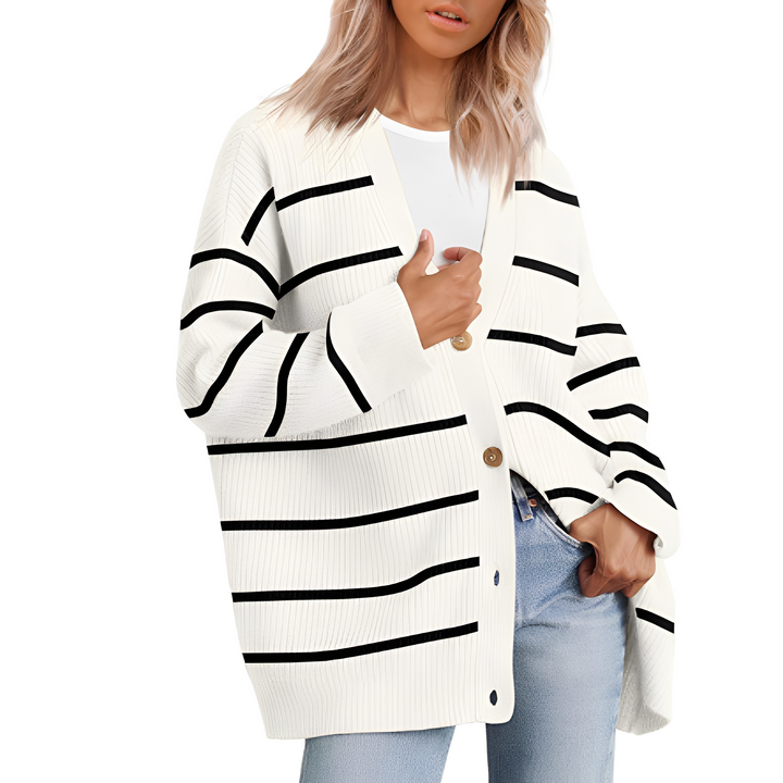 Drune | Lässiger Oversize Cardigan für Frauen