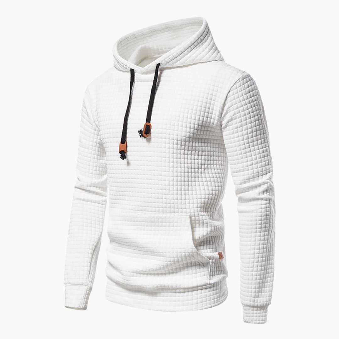 Drune | Kapuzenpullover Kariert - Moderner Freizeit-Hoodie für Alltag und Sport