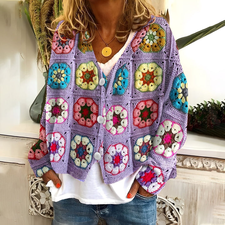 Drune | Gemütlicher, weicher Damenpullover mit Muster