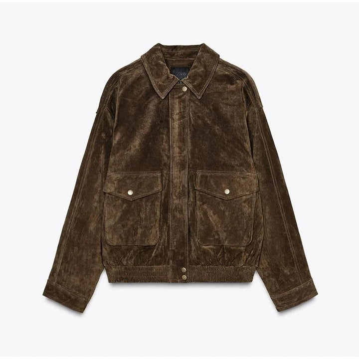 Drune | Jacke mit Reißverschluss und Reverskragen