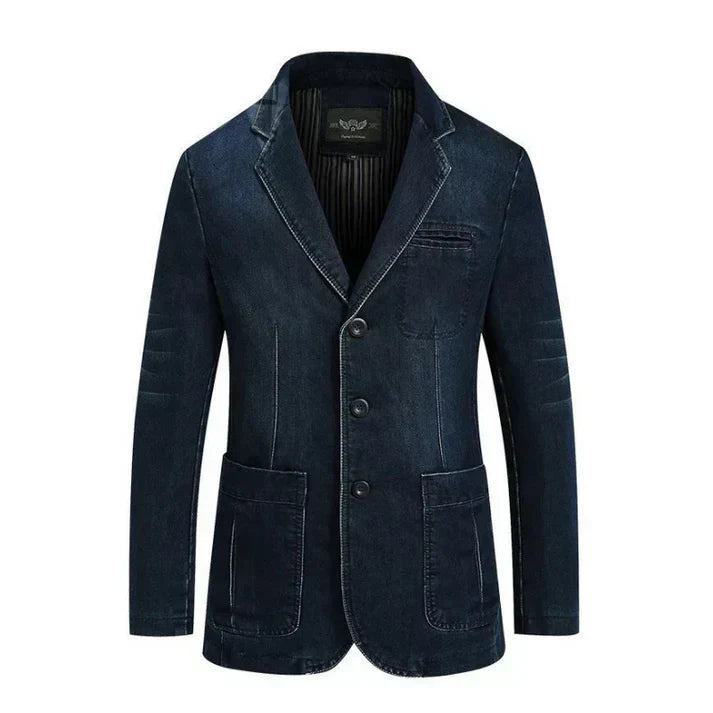 Drune | Schicker Denim-Blazer für Herren