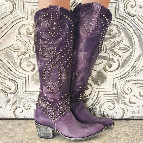 Drune | Cowboystiefel mit Absätzen