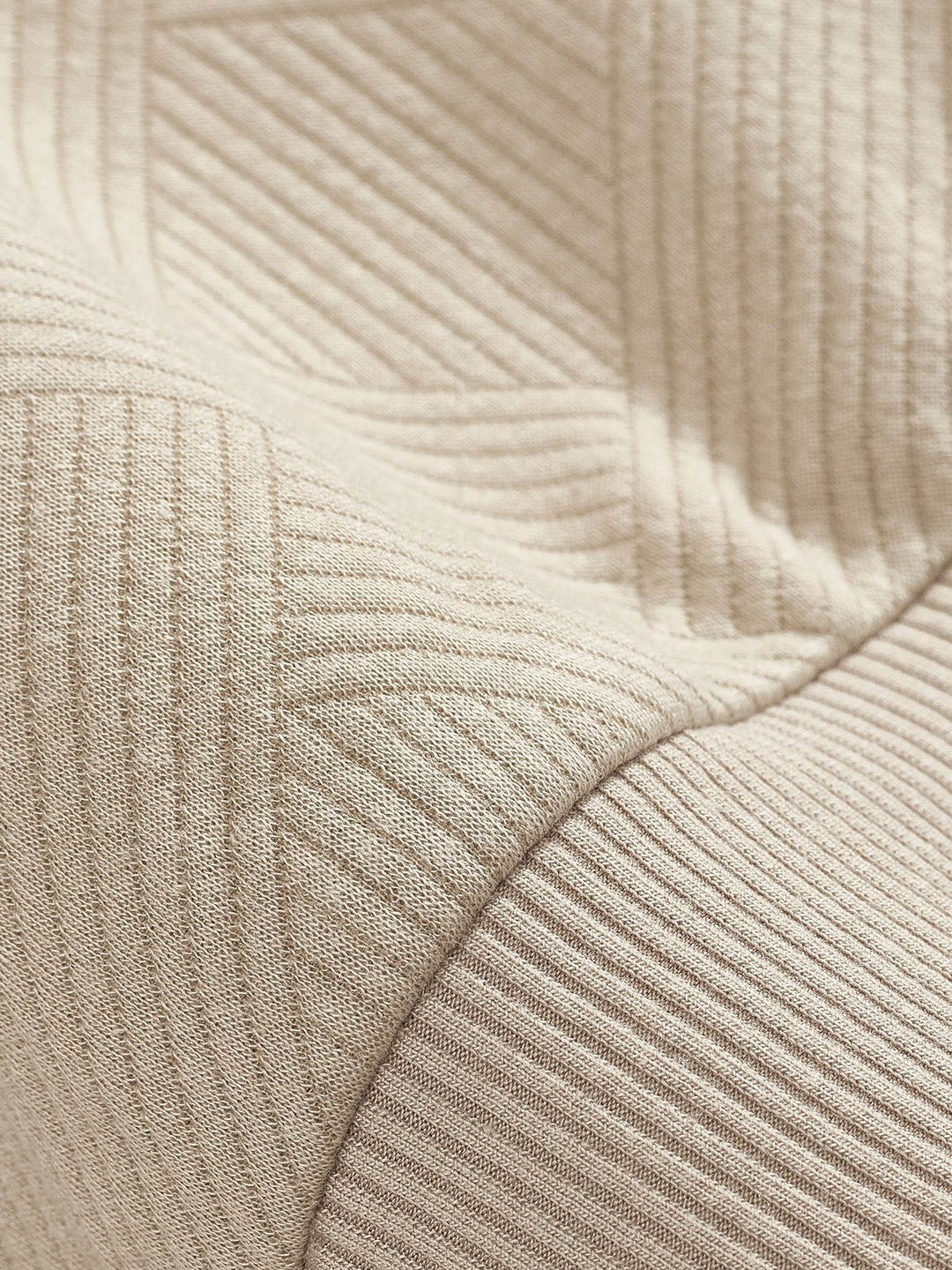 Drune | Halb-Zip Pullover mit Strukturmuster - Smart-Casual Stil für Alltag und Büro
