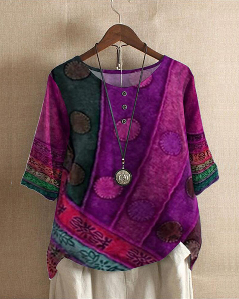 Drune | Vintage Boho Top
