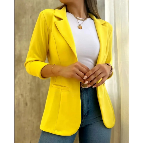 Drune – Vintage-Damenblazer ohne Schnalle