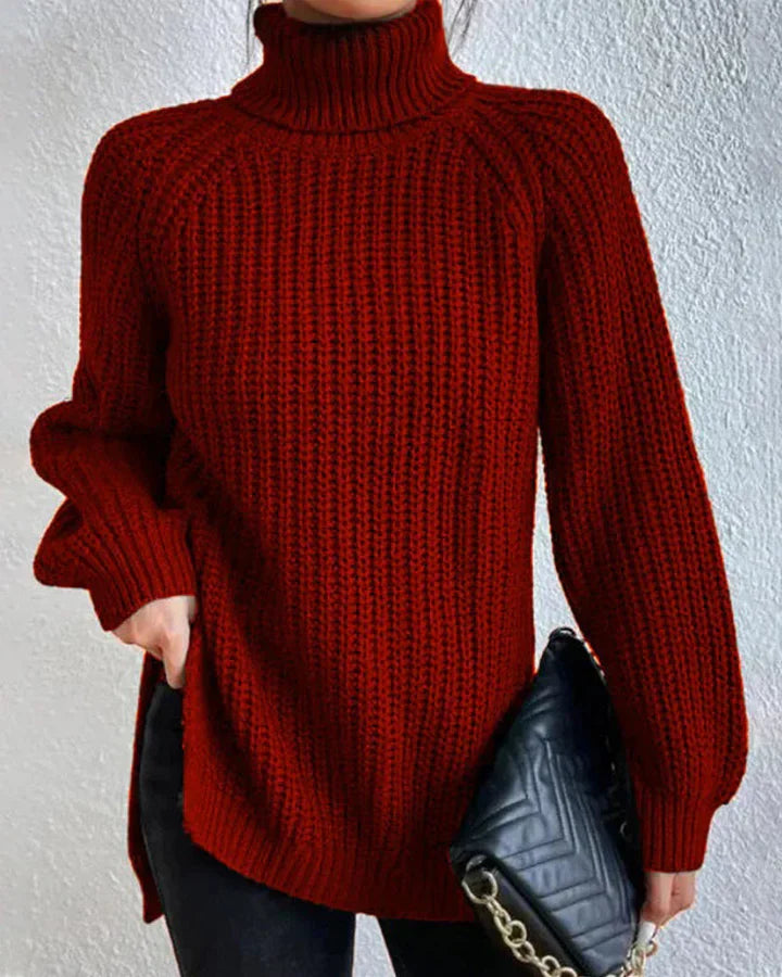 Drune | Baumwoll-Rollkragenpullover für Damen - Perfekt für den Alltag