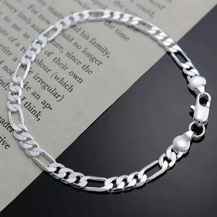 DruneEcht 925 Sterling Silber Armband für Damen