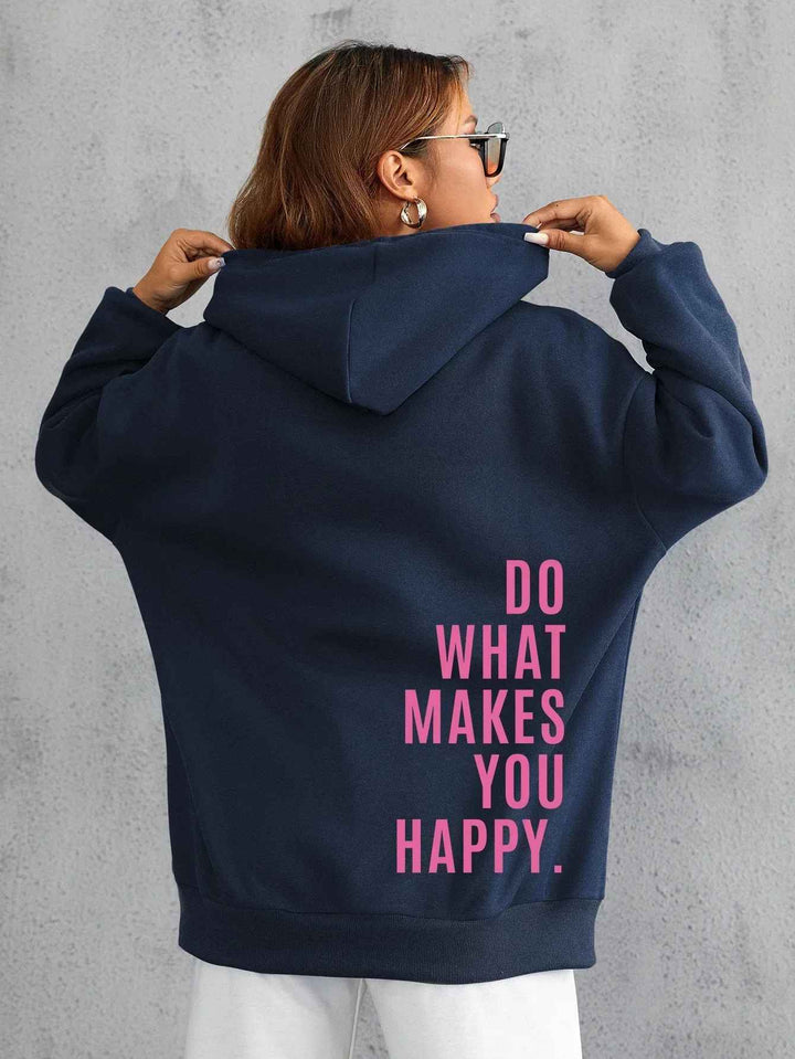 Drune - Damen Hoodie - Lässiger Streetstyle mit Schriftzug