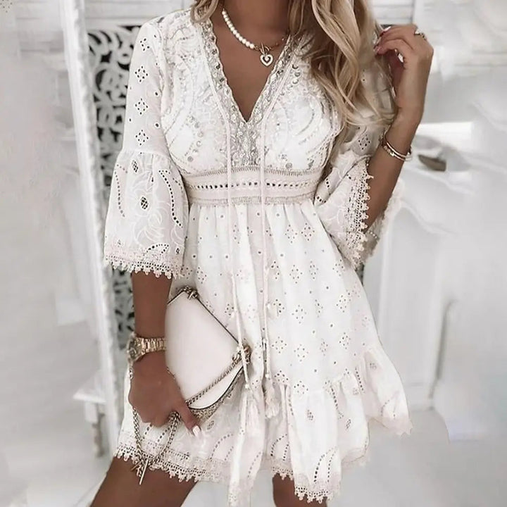 Drune | Sommer Boho Mini Kleid
