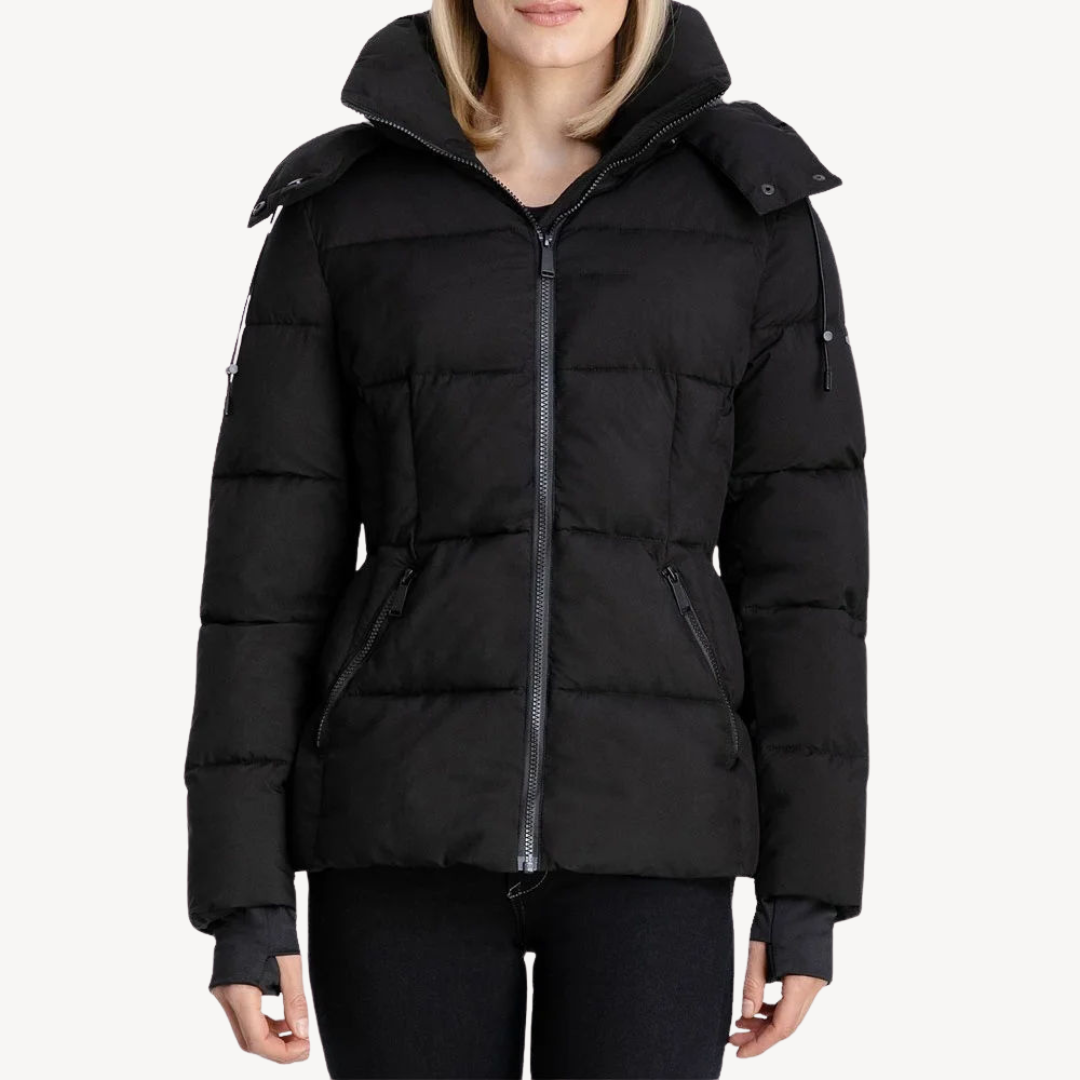 Drune | Damen-Pufferjacke mit Reißverschluss