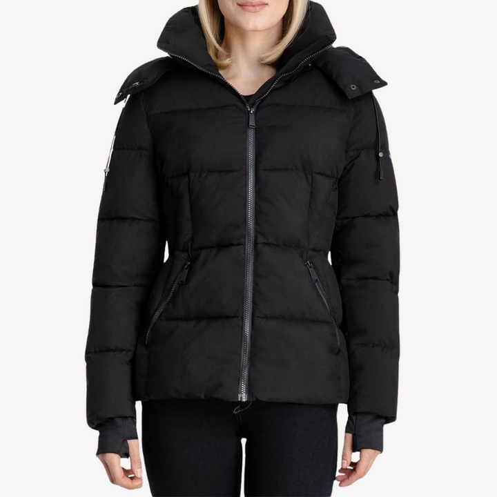Drune | Damen-Pufferjacke mit Reißverschluss