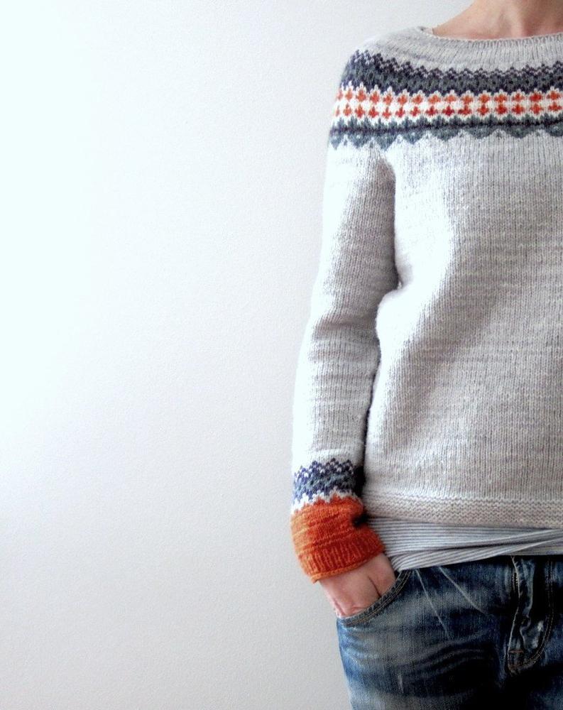 Drune | Eleganter schicker Pullover mit Bootsausschnitt für den Herbst-Winter