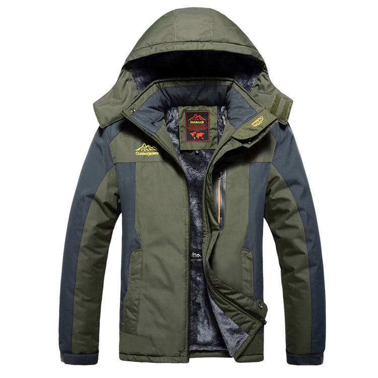 Drune | gefütterte Herrenjacke mit Kapuze - Cavalieri