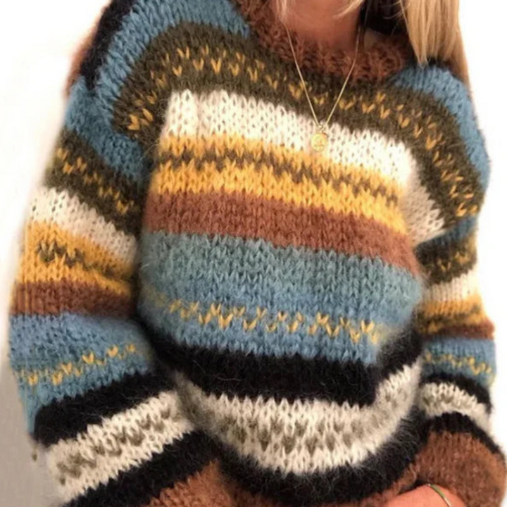 Drune | Stilvoller Vintage-Pullover für Frauen