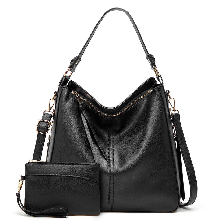 Drune | Leder Tasche Mit Großer Kapazität Und Seitenfächern