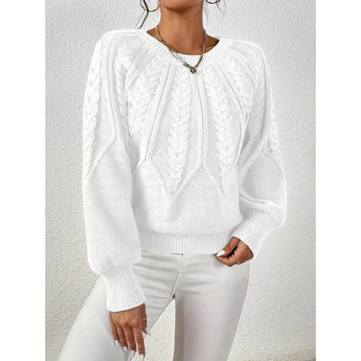 Drune | Klassischer Kabelstrickpullover für Damen