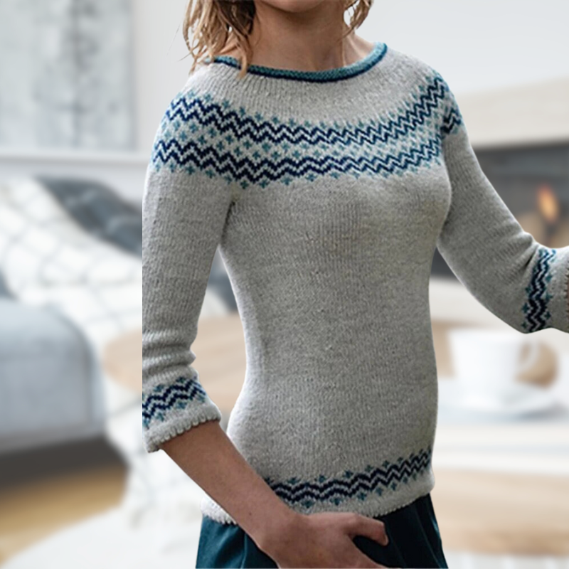 Stilvolles und elegantes Winterkleid