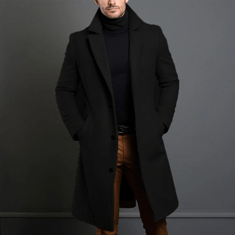 Drune | Langer Wintermantel Für Herren