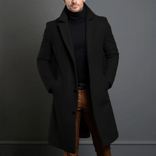 Drune | Langer Wintermantel Für Herren
