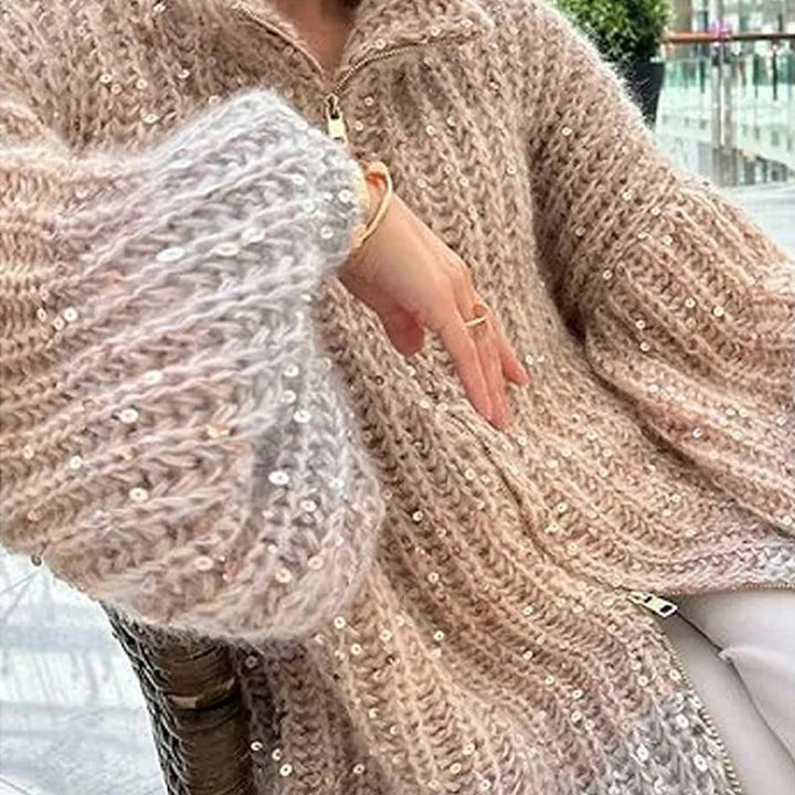 Drune | Lässige Strick Strickjacke