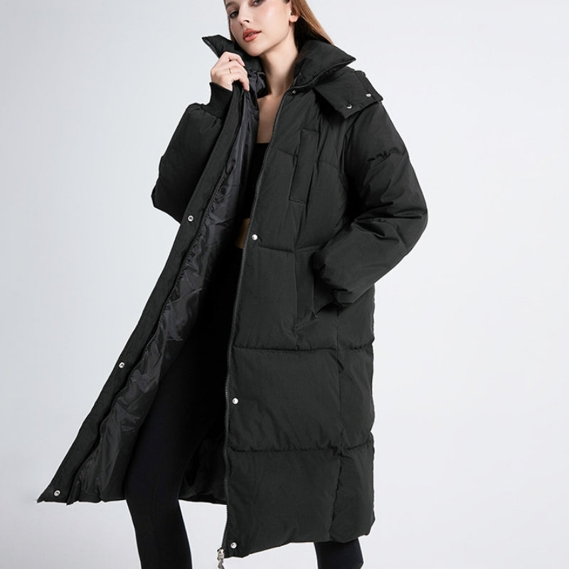 Drune | Lange Pufferjacke