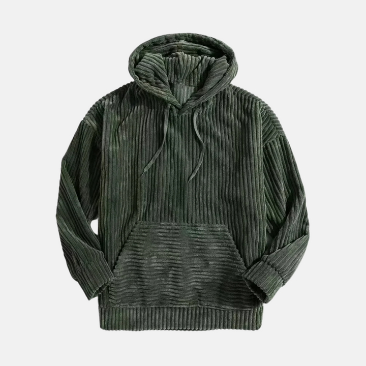 Drune | Klassiker Hoodie aus Cordmaterial für Männer