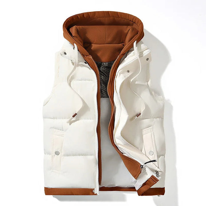 Drune | Shell Kapuzenausgestopftes Gilet