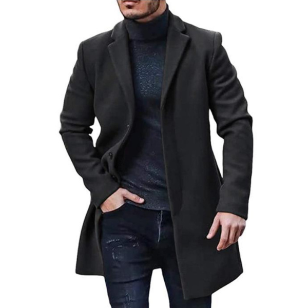Drune | Mantel aus Wolle für Männer