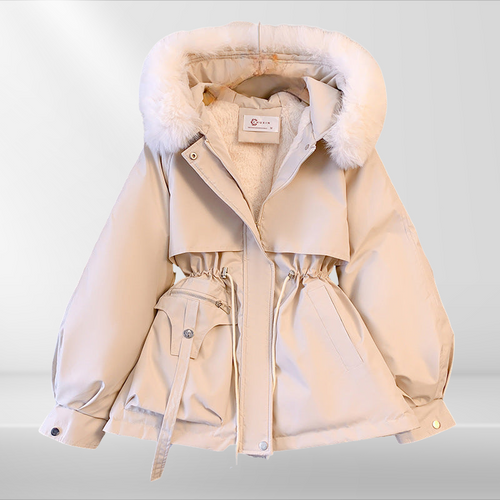 Drune | Damen-Daunenjacke mit abnehmbaren Kragen