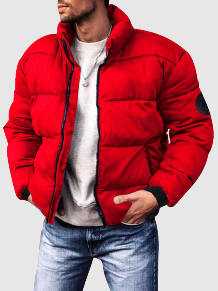 Drune | Winterjacke Für Männer Polyester Warm und Komfortabel
