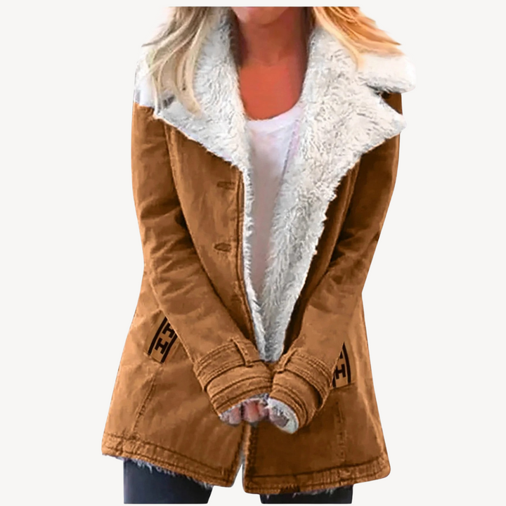 Drune | Damen fleecegefütterte Winterjacke