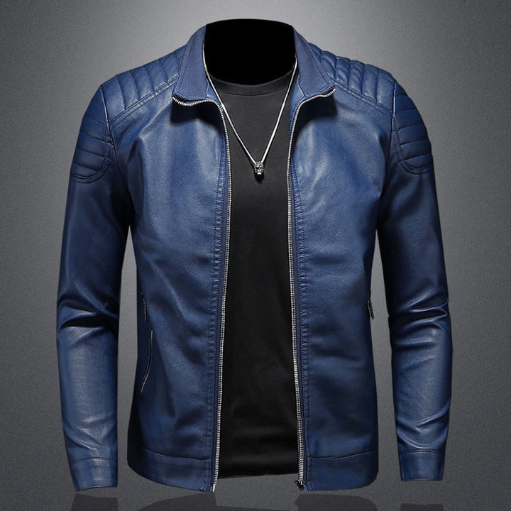 Drune | Stylische, Slim Fit Lederjacke für Männer
