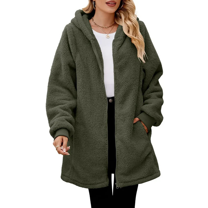 Drune | Lange Damenwohlfühljacke