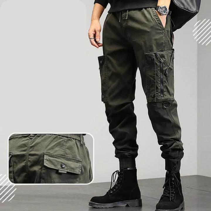 Drune | Herren Cargo Hose im praktischen Design