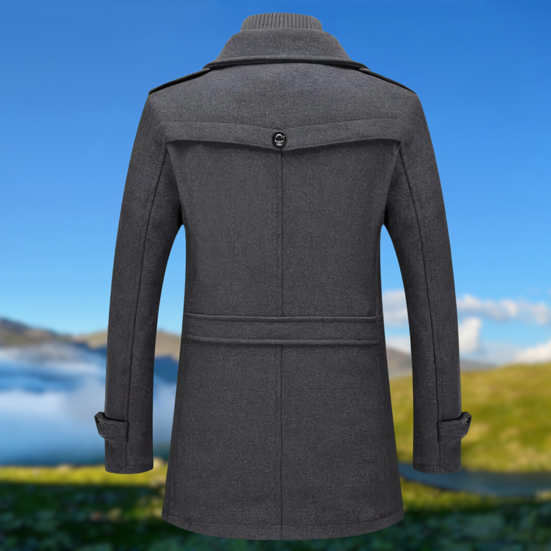 Drune | Doppelkragenjacke Mit Funktionalem Design