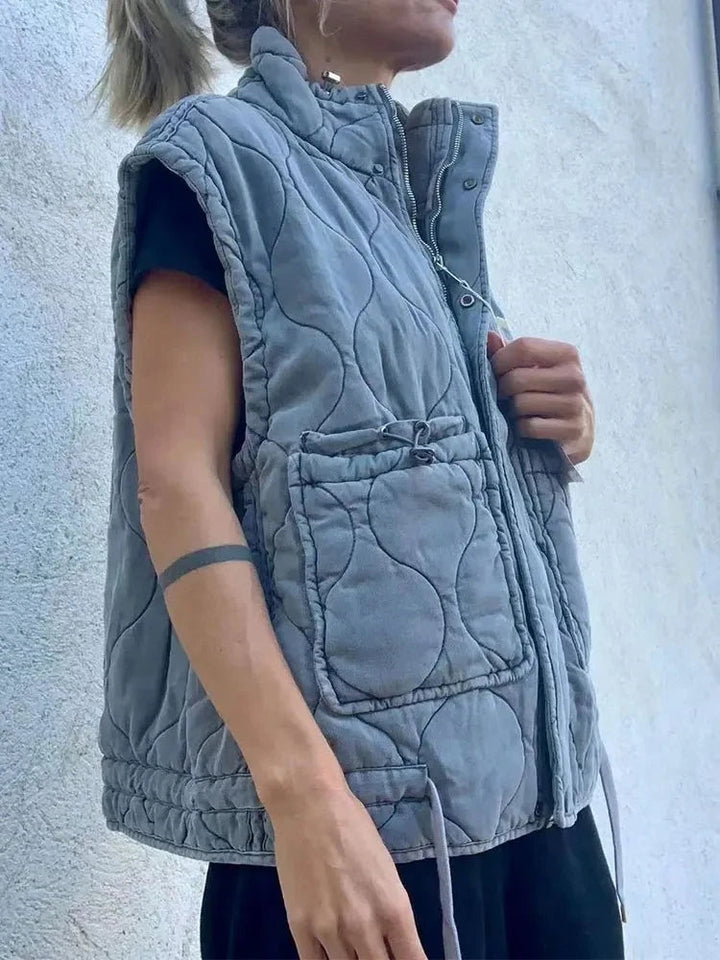 Drune | Vintage quilted vest for all seasons