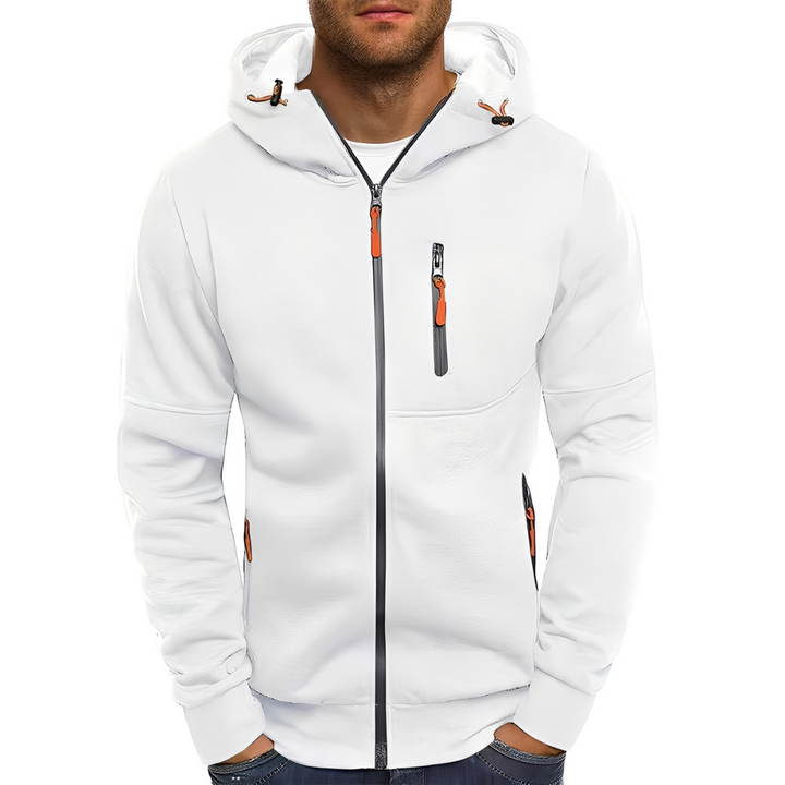 Drune | Freizeit Zip-Up Jacke mit Kapuze für Herren