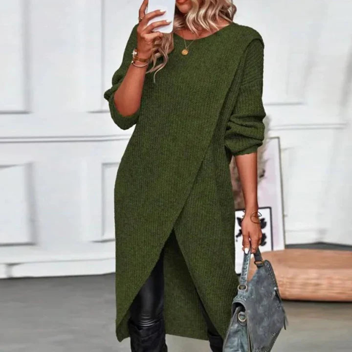 Drune - Frauen Pullover Kleid