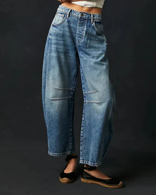 Drune | Mid Rise Fassungsjeans für Frauen