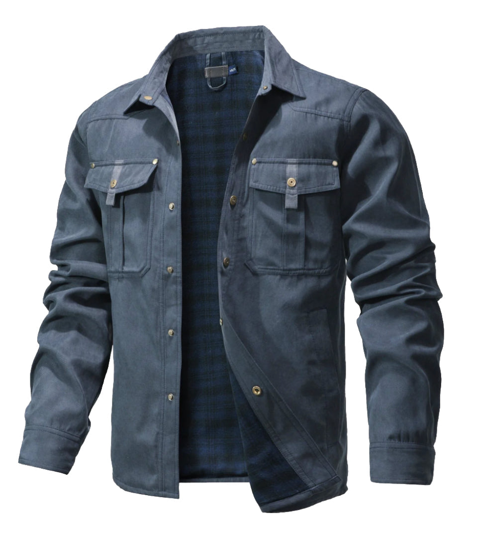 Drune | Rover Jacke Aus Flanell