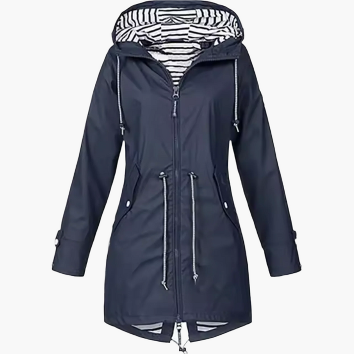 Drune | Regenjacke mit Kapuze - Wasserdichte Windjacke für Outdoor & Alltag