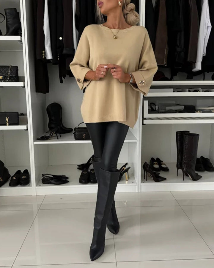 Drune | Elegante Strickbluse