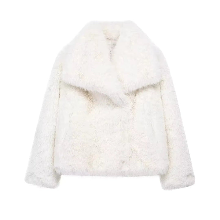 Drune | Flauschige Pelzjacke Für Winter